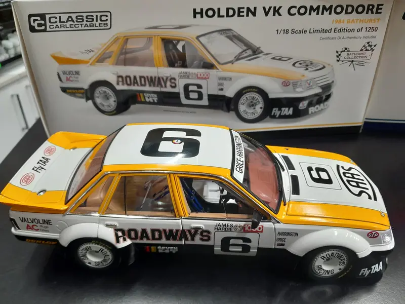 1/18 1984 Roadways Vk Commodore Big Banger Bathurst 1000- Grice & Harrington #6 1