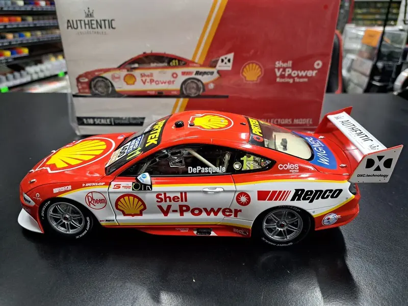 1/18 2021 Djr Shell V-Power Racing De Pasquale #11 Ford 400Th Win Depasquale 1