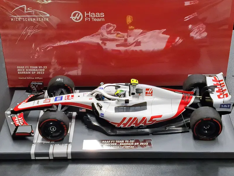 1/18 2022 Haas F1 Schumacher Bahrain 1
