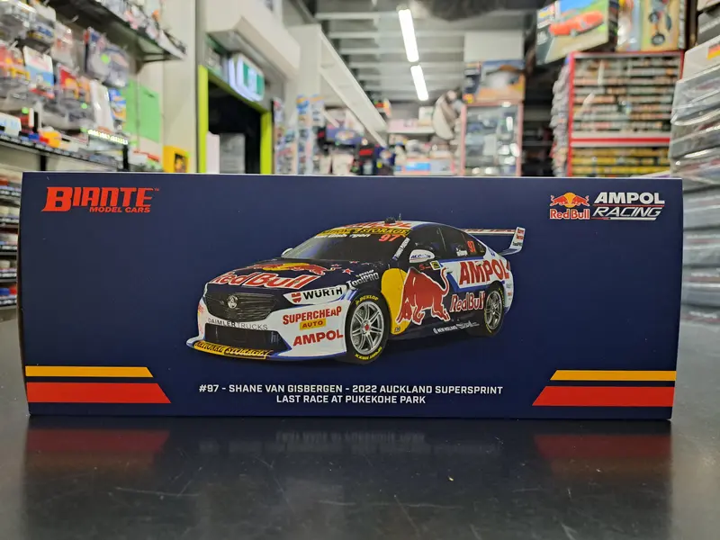 1/18 2022 Zb Commodore Shane Van Gisbergen #97 Auckland Supersprint B18h22w 1