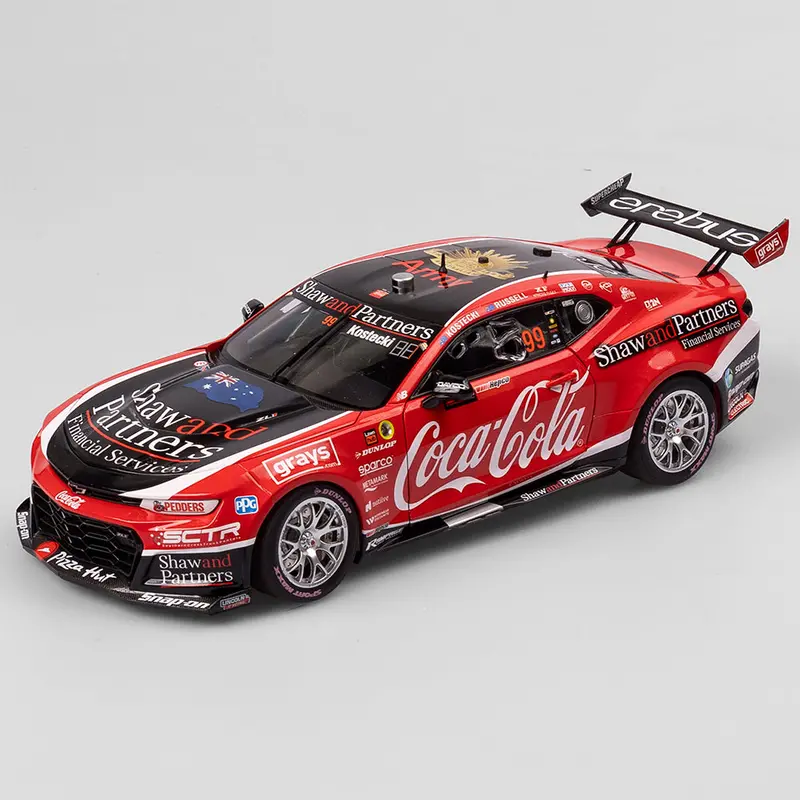 1/18 Coca-Cola Erebus #99 Camaro 2023 Bathurst Pole Position Kostecki/Russell 1