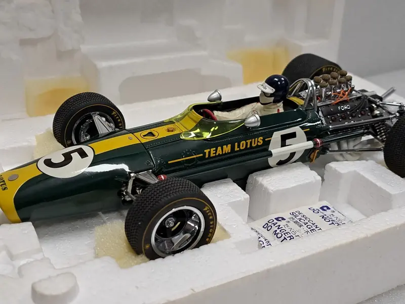 1/18 Exoto 1967 #5 Lotus Ford 49  Dutch Gp Jim Clark 97001 Like New 1