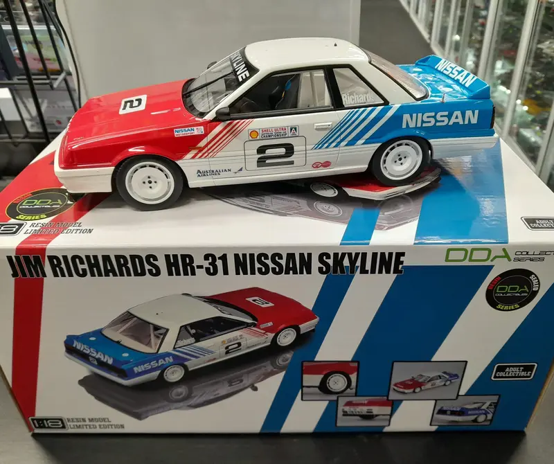 1/18 Jim Richards 1990 Nissan Hr31 Skyline Atcc By Dda 1