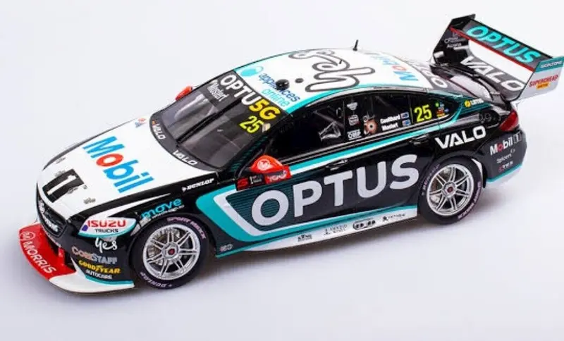 1/18 Mobil 1 Optus #25 Commodore 2022 Bathurst 1000 2Nd Place 1