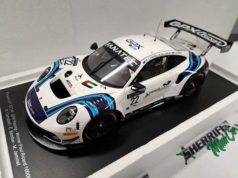 1/18 Porsche 911 Gt3 R Winner Paul Ricard 1000Km 2021 1