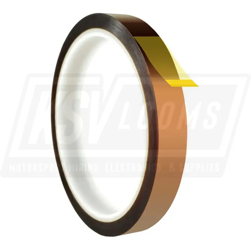 1/2" Kapton High Temperature Polyimide Tape 1