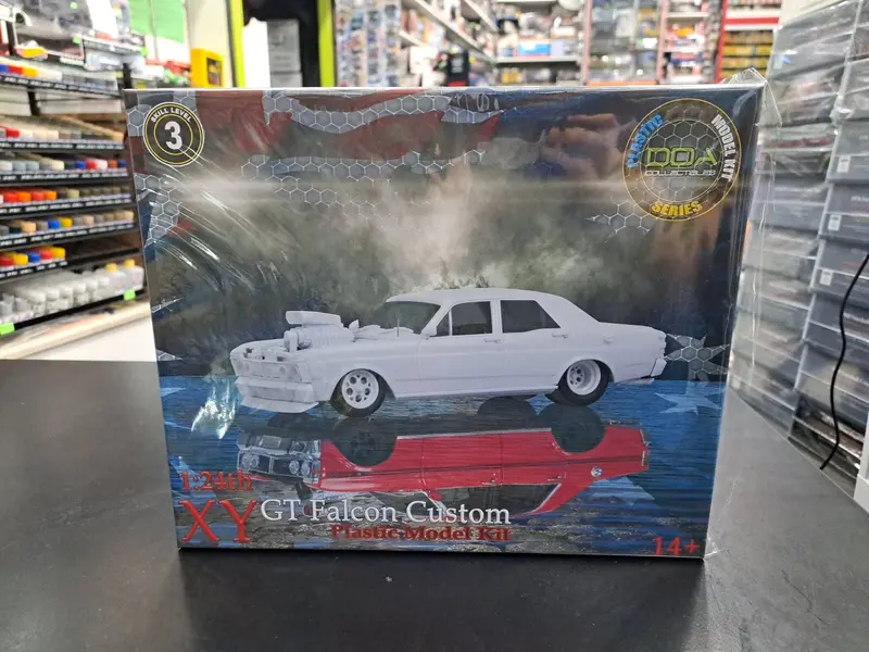 1/24 Dda Custom Slammed Xy Gtho Ford Plastic Kit Dda243k 1