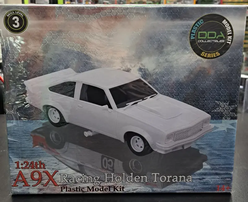 1/24 Plastic Kit A9x Torana 1978 Bathurst Winner Sealed Body Opening Bonnet 1