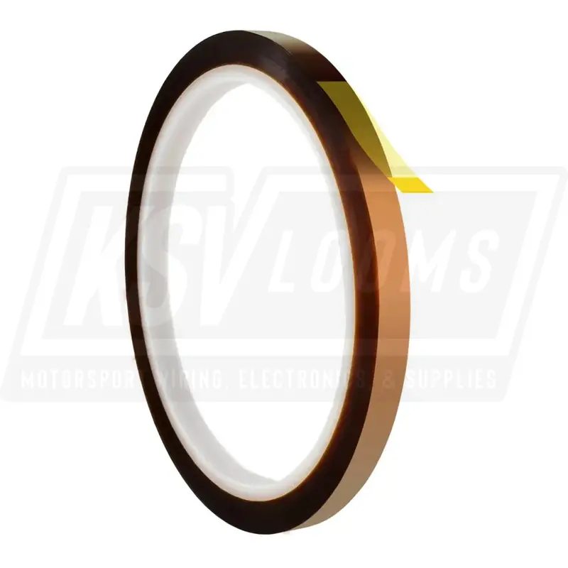 1/4" Kapton High Temperature Polyimide Tape 1