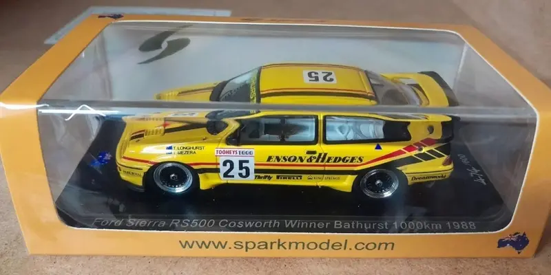 1/43 1988 #25 Tooheys Bathurst 1000 Winner Ford Sierra Rs500 Cosworth  Longhurst 1