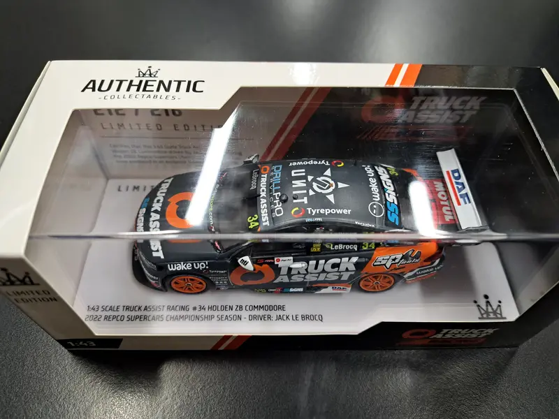 1/43 2022 Truck Assist #34 Le Brocq Commodore 1