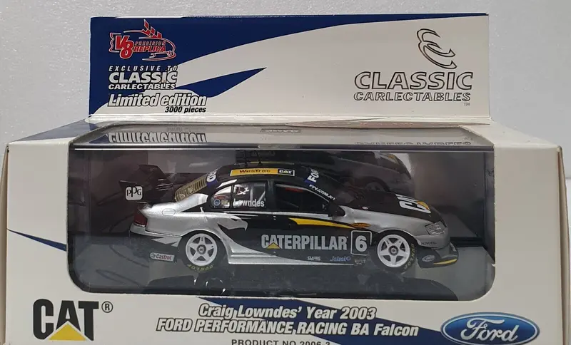 1/43 Classic Carlectables Craig Lowndes Falcon (Signed) 1