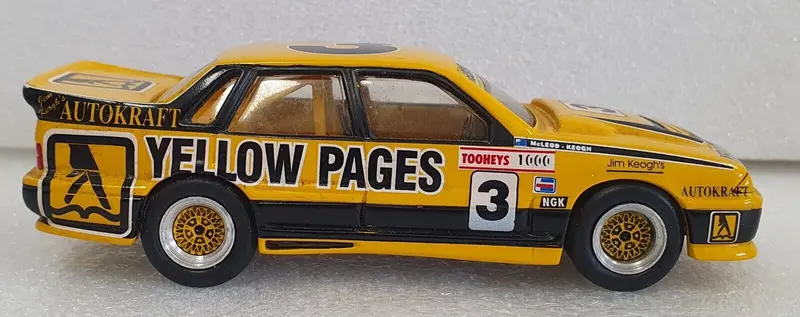 1/43 Dinkum Classics Yellow Pages Vl Walkinshaw 1