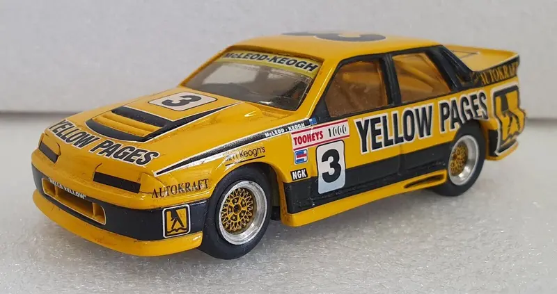 1/43 Dinkum Classics Yellow Pages Vl Walkinshaw 2