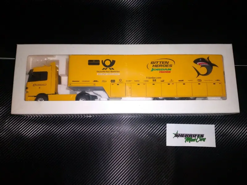1/43 Eligor Jordan F1 Team Mercedes Actros Transporter  2001 1