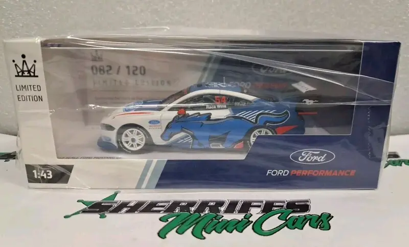 1/43 Ford Mustang Gt Dna Of Mustang Celebration Livery #54 - By Tristan Groves 1