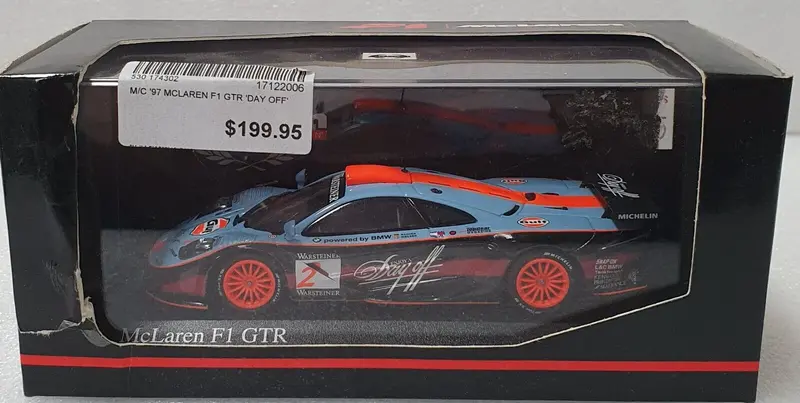 1/43 Minichamps Mclaren F1 Gtr Fia Gt 1997 1