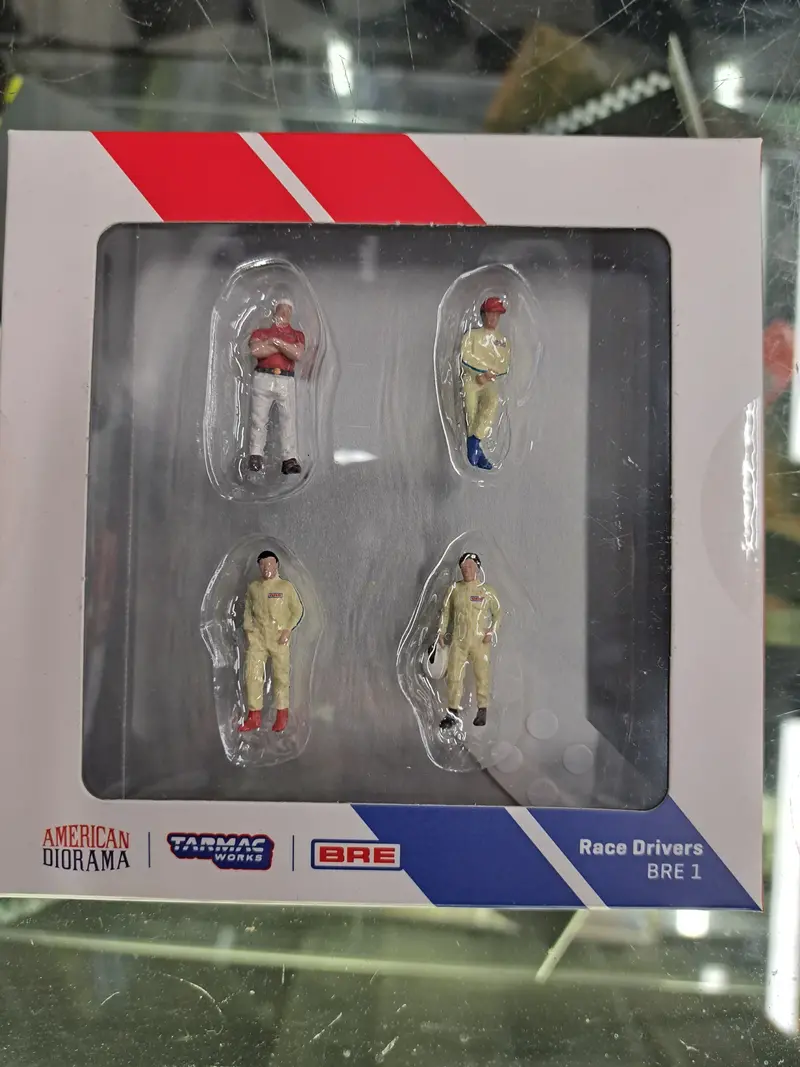 1/64 Figures Race Drivers- Brock Racing Enterprises 1