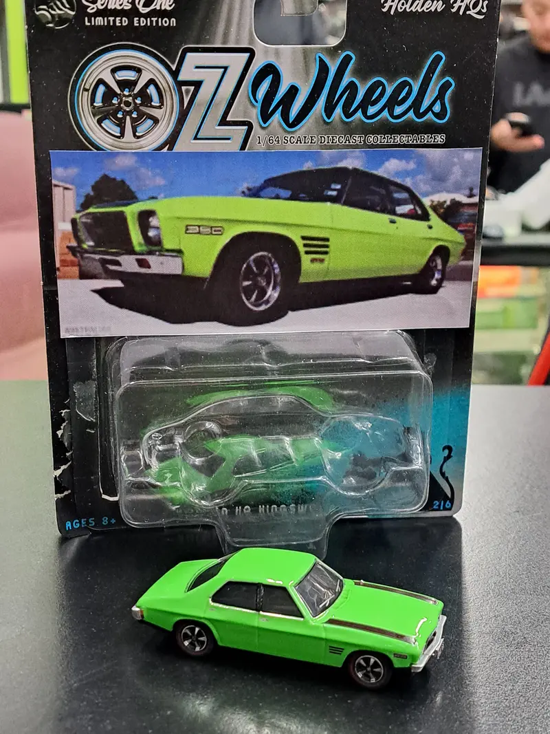 1/64 Oz Wheels Green Holden Hq Ss Sedan Code 3 Custom 2
