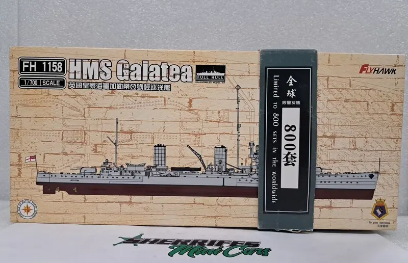 1/700 Fh 1158 Hms Galatea Flyhawk Ltd 800 Sets 1