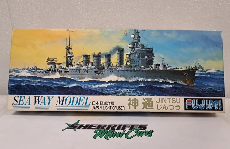1/700 Sea Way Model Japan Light Cruiser Jintsu Fujimi 1