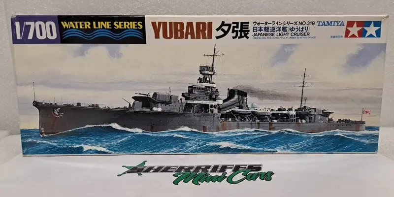 1/700 Yubari Water Line Series Japanese Light Cruiser Tamiya 1