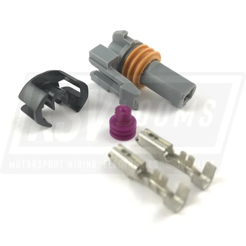 1-Way Connector Kit, Aptiv Delphi 12089916 Metri-Pack 280 Series (18-14 Awg) 1