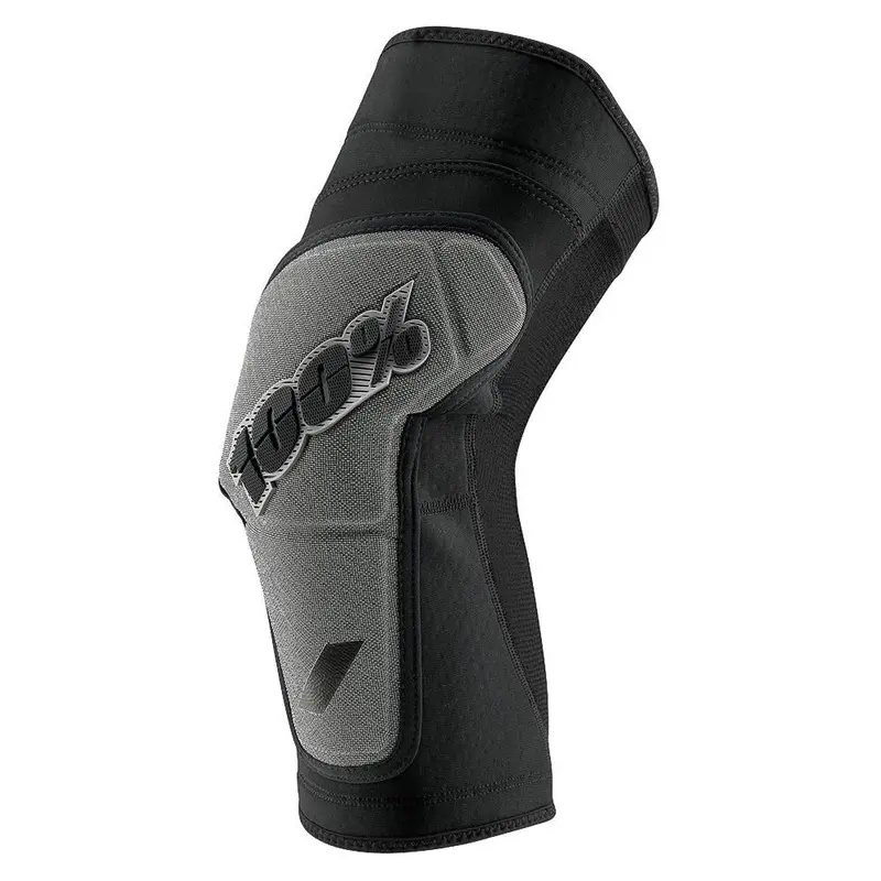 100% Ridecamp Knee Pads - Black/Grey 1