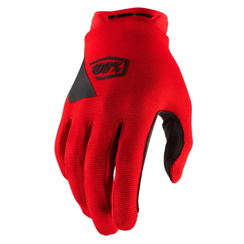 100% Ridecamp Youth Gloves - Red 1