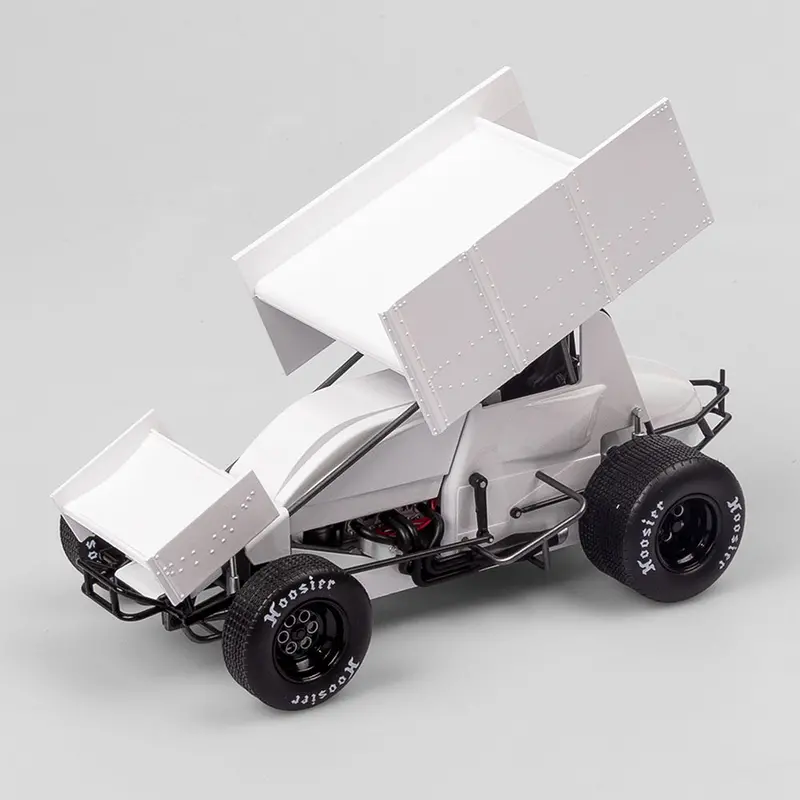 1:18 Plain Body Sprintcar - Gloss White 1