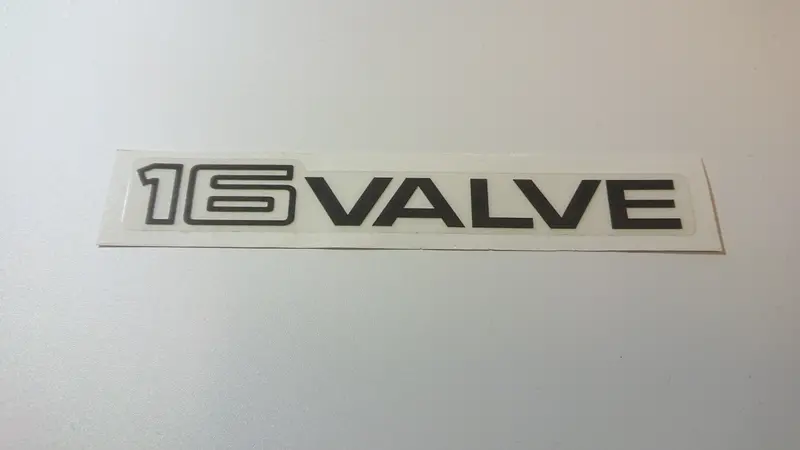 16Valve 1St Gen Legacy/Liberty Window Stickers (White Backed) 1