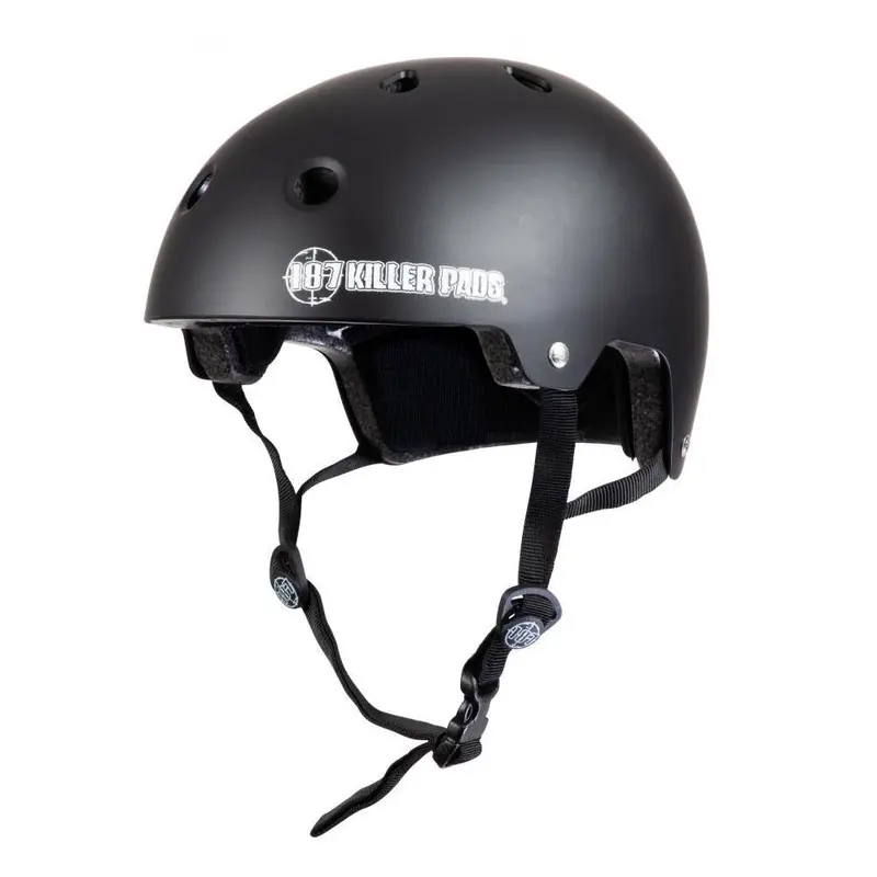 187 Killer Pads Certified Helmet - Matte Black 1