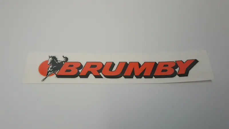 1St Gen Brumby Tailgate Sticker 4