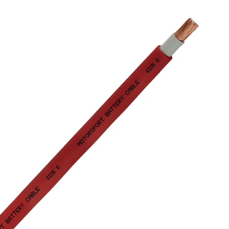 2 Awg Motorsport Battery Cable - Red 1