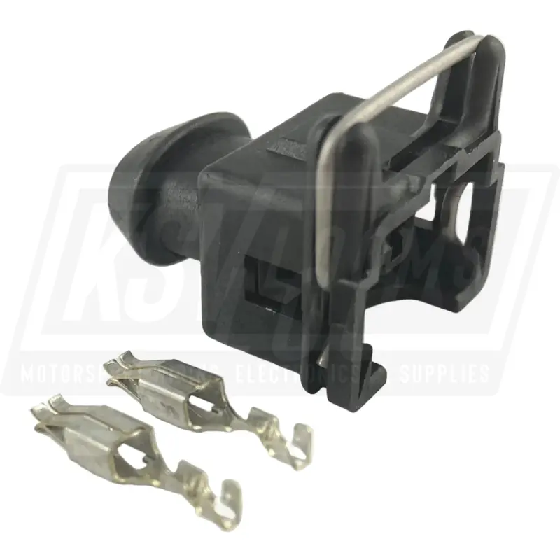 2-Way Connector Kit For Bosch Delphi Ev1 Lk-2 Fuel Injector (24-20 Awg) 1