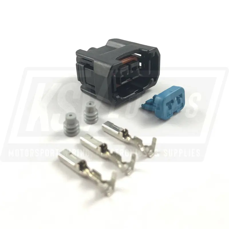 2-Way Connector Kit For Honda K-Series K20 K24 Fuel Injector (22-20 Awg) 1