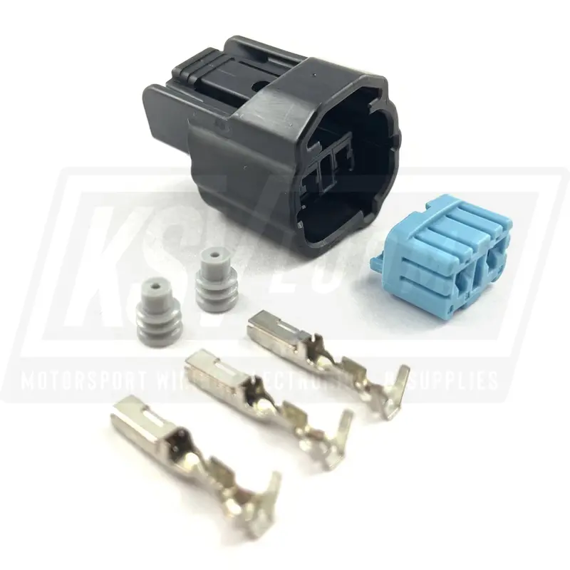 2-Way Connector Kit For Honda S2000 F20 F22 Cam Position Sensor Ap1 2000-2005 (22-20 Awg) 1