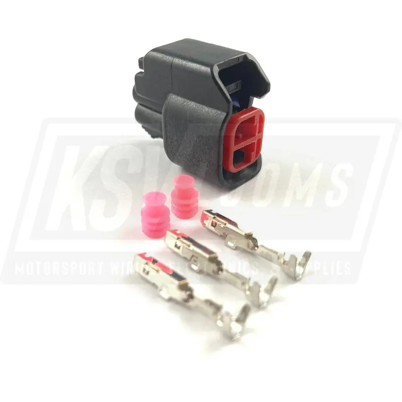 2-Way Connector Kit For Injector Dynamics Id1700-Xds Fuel Injector (22-20 Awg) 1