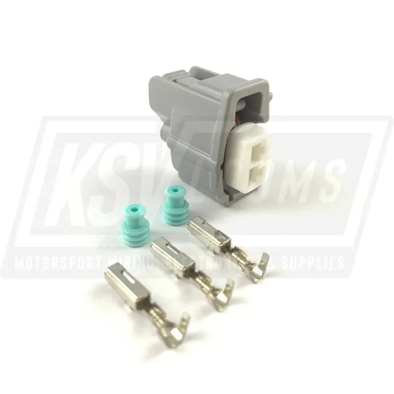 2-Way Connector Kit For Toyota Lexus Scion 90980-11875 Fuel Injector (22-20 Awg) 1