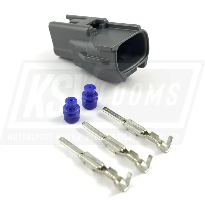 2-Way Connector Kit, Male For Toyota 1Jz/2Jz Crank Angle Position Sensor (22-20 Awg) 1
