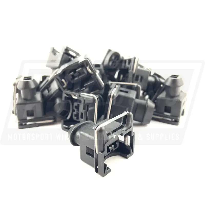 2-Way Receptacle Housing, Te Amp 827551-3 Junior Timer Series 1