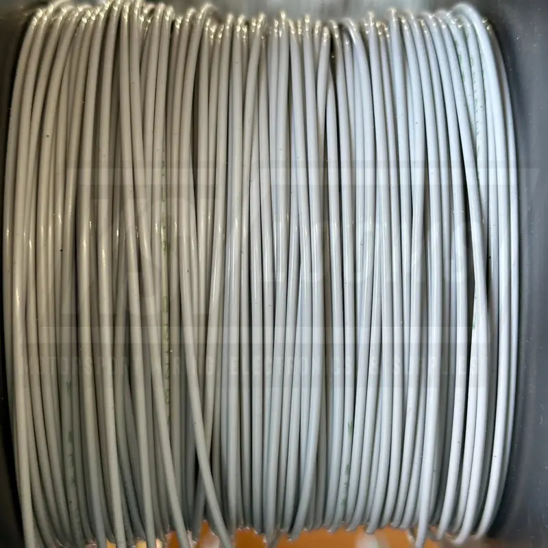 20 Awg Gray Tefzel Wire M22759/32-20-8 (Cut Length) 1