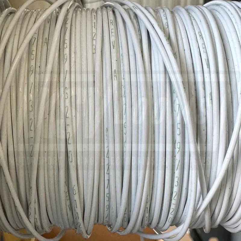 20 Awg White Tefzel Wire M22759/32-20-9 (Cut Length) 1