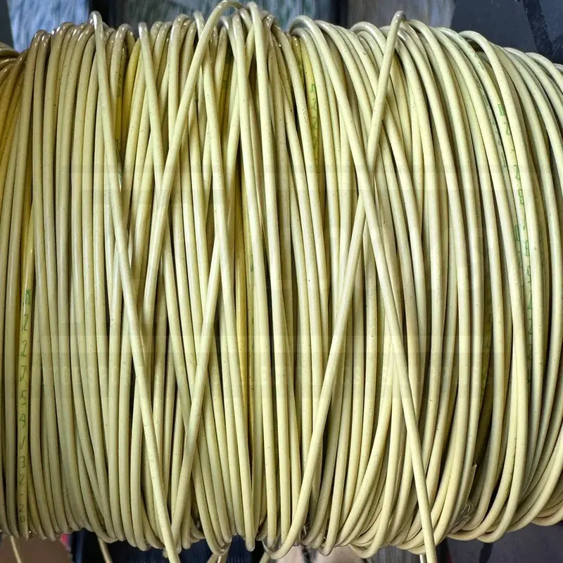 20 Awg Yellow Tefzel Wire M22759/32-20-4 (Cut Length) 1