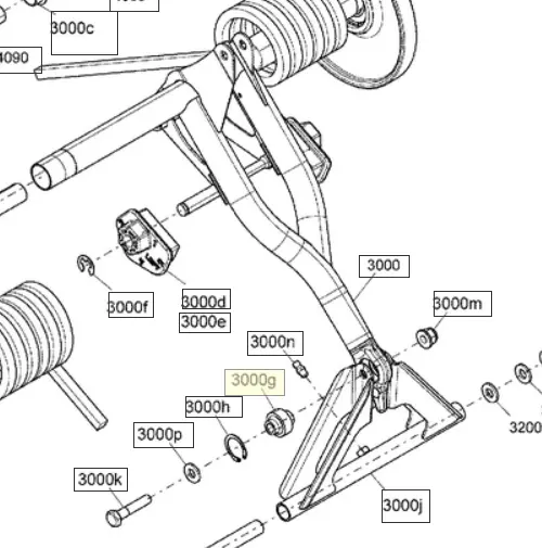 2017+ Ski-Doo Radial Joint (503194035) 1