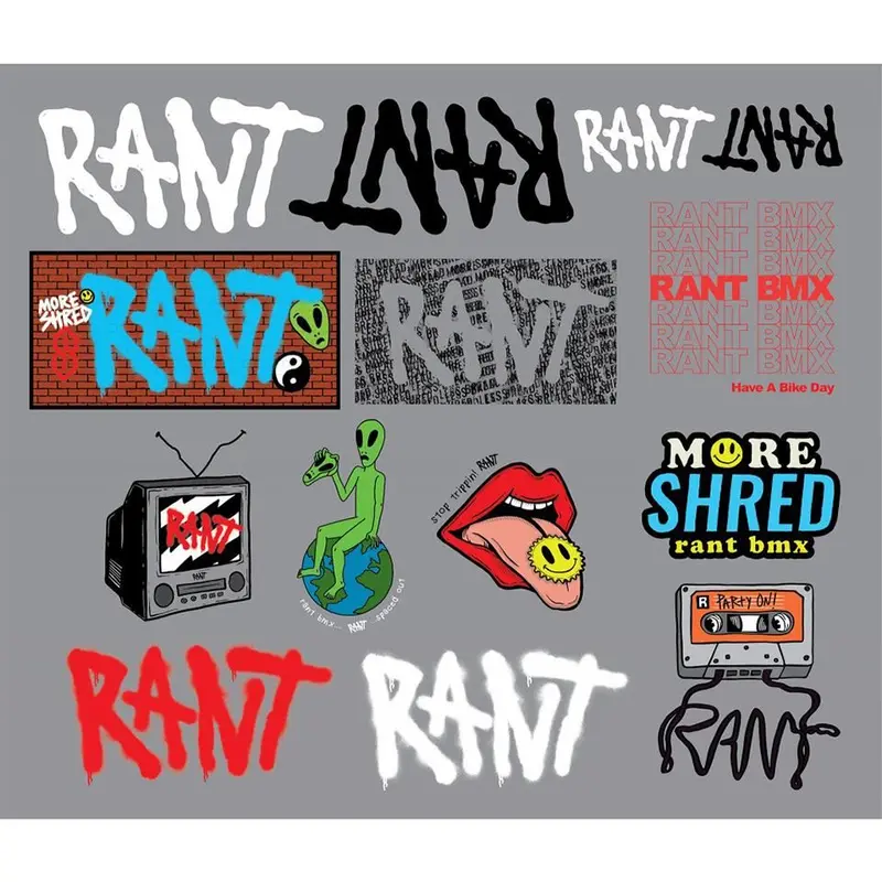 2020 Rant Sticker Pack 1