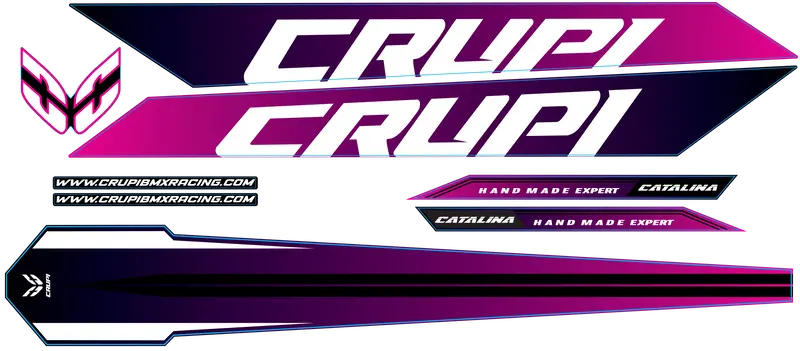 2026 Catalina 2.0 Frame Decal Kits 5