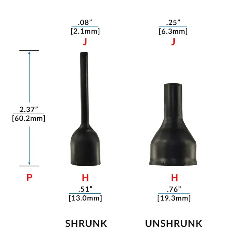 202D921-25/225-0 Raychem/Te Connectivity Shrink Boot With Adhesive 1