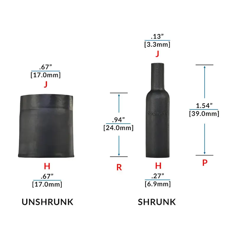 202K111-25-0 Raychem/Te Connectivity Shrink Boot 1