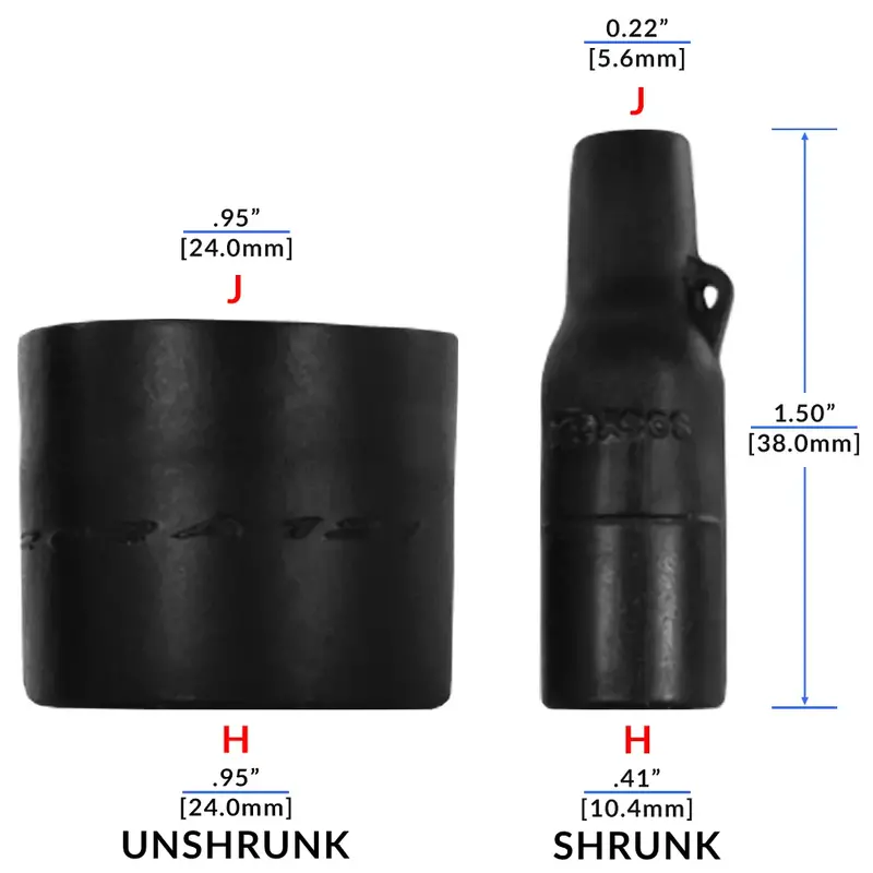 202K121-25-0 Raychem/Te Connectivity Shrink Boot 1